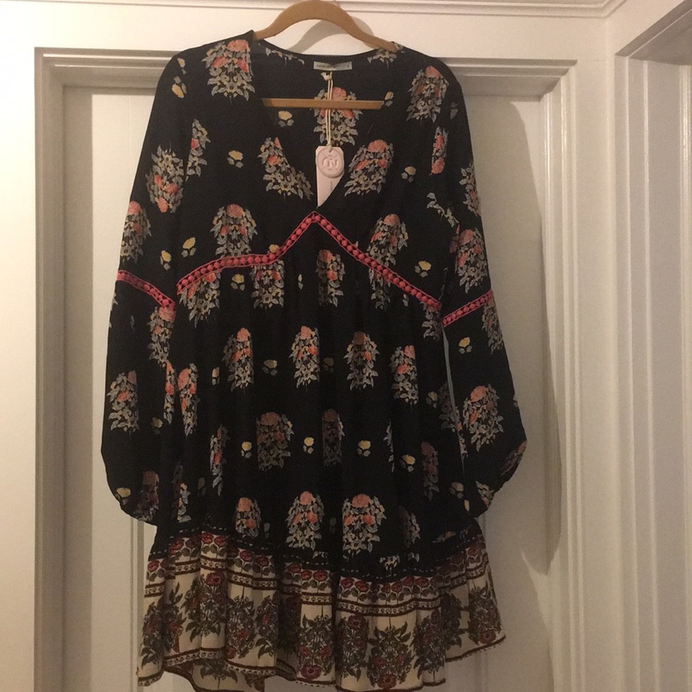 Catch Stitch Babydoll Dress. NWT. Sz M